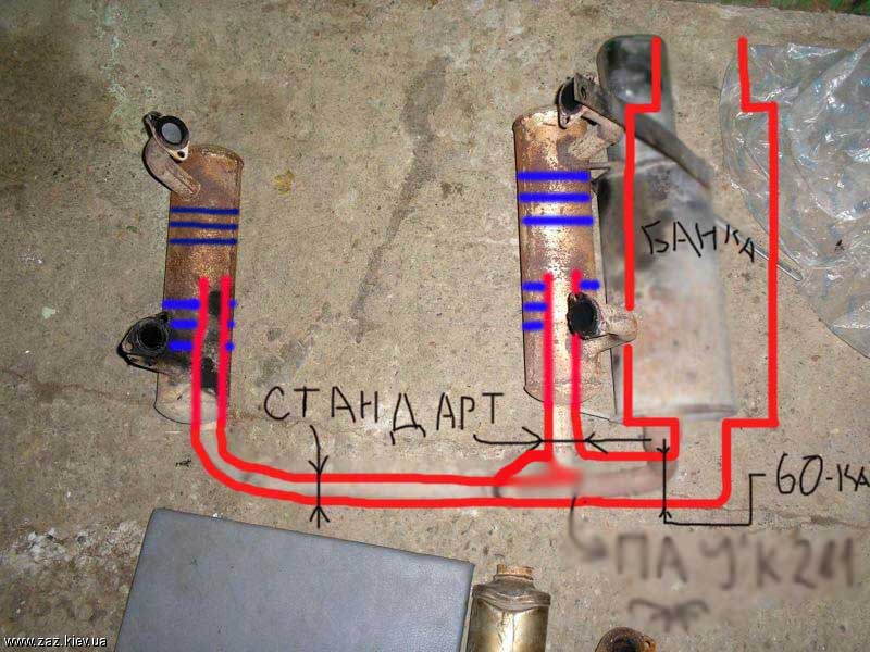 Огонь из глушителя своими руками 4